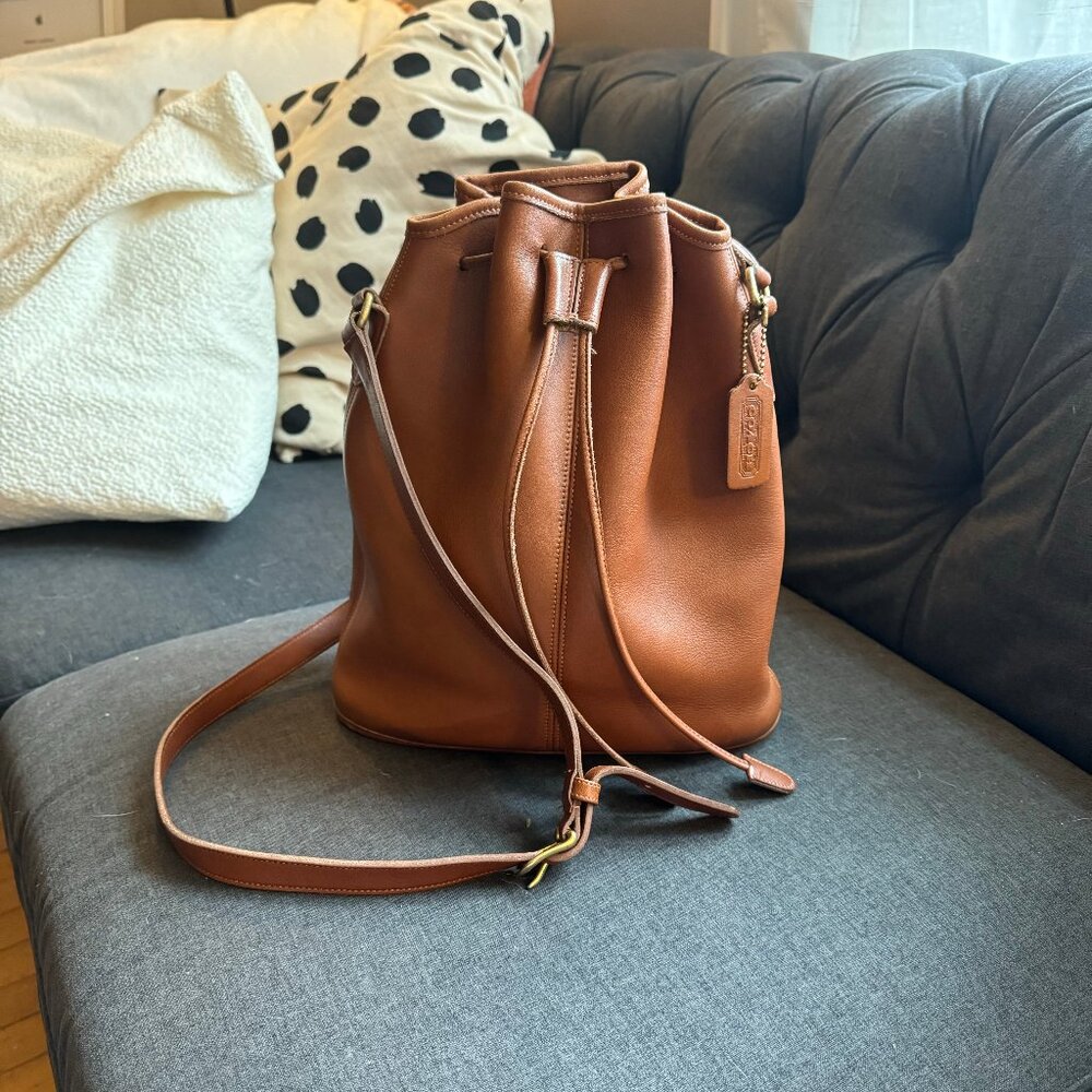 Coach Vintage 1994 Nicholas Drawstring Bag Style #9946